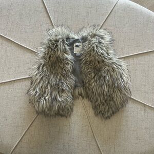 Fur vest 12-18 months